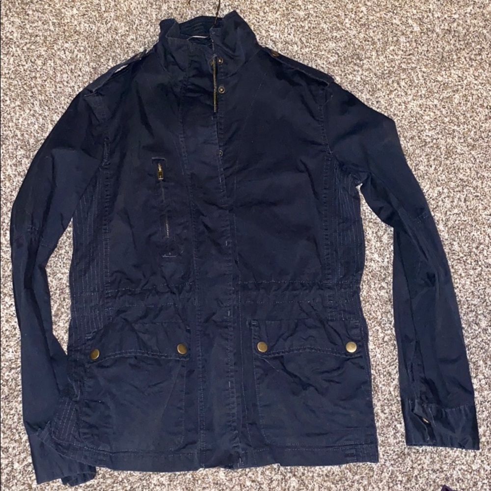 Utility Anorak jacket in Navy